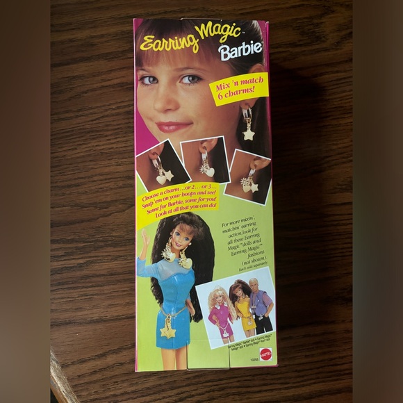 1992 earring magic Barbie doll brunette - Picture 2 of 2
